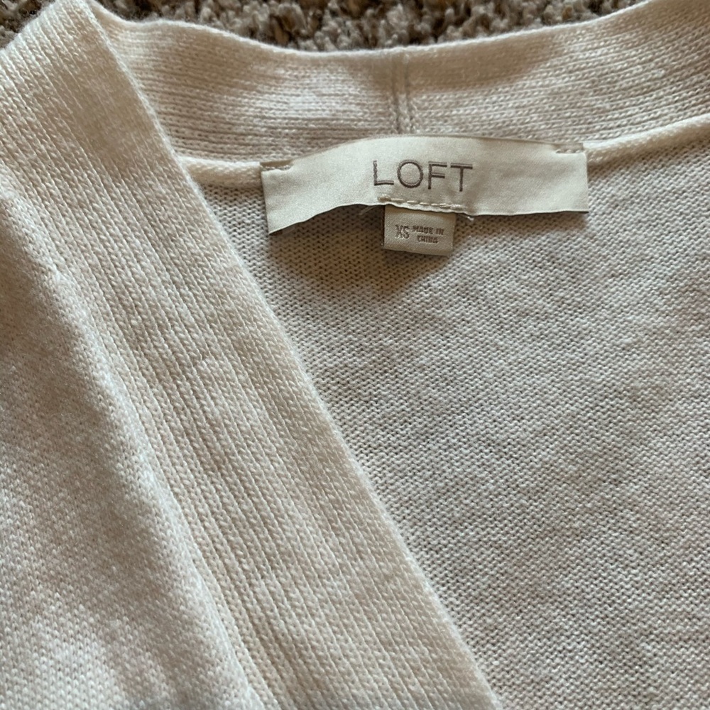 Loft Striped Open Cardigan - XS - Picture 5 of 7